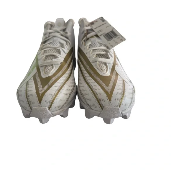 Adidas Freak Spark MD 23 Football Cleats Men’s 9.5 White Gold - Picture 2 of 8